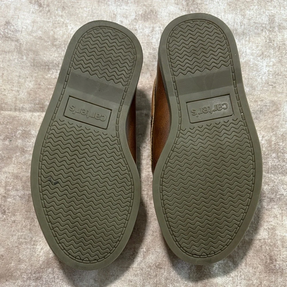 Carter's Tan Kids Moccasins